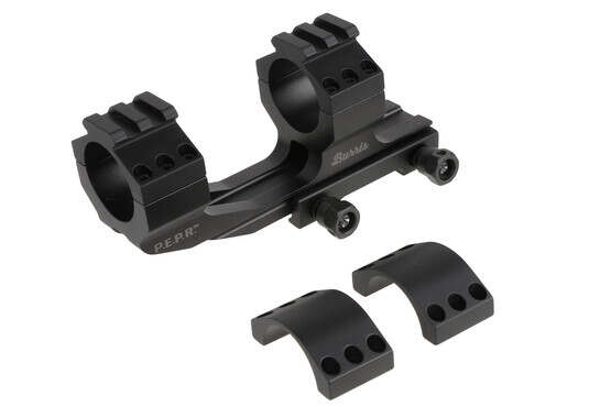 The Burris ar optics pepr rifle scope mount comes with smooth scope ring tops